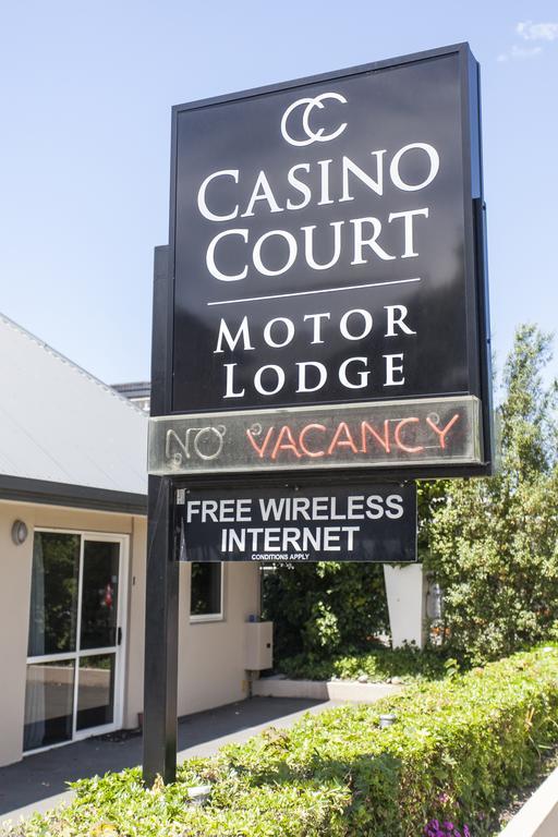 Casino Court Motor Lodge Christchurch Eksteriør bilde